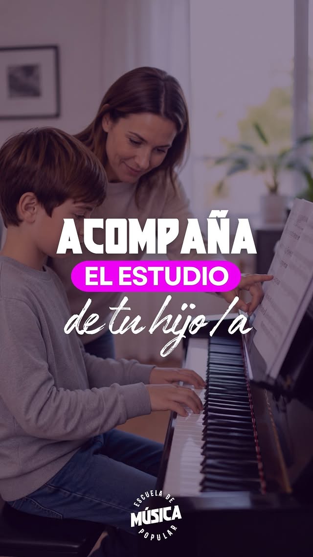Acompaña el estudio de tu hijo o hija